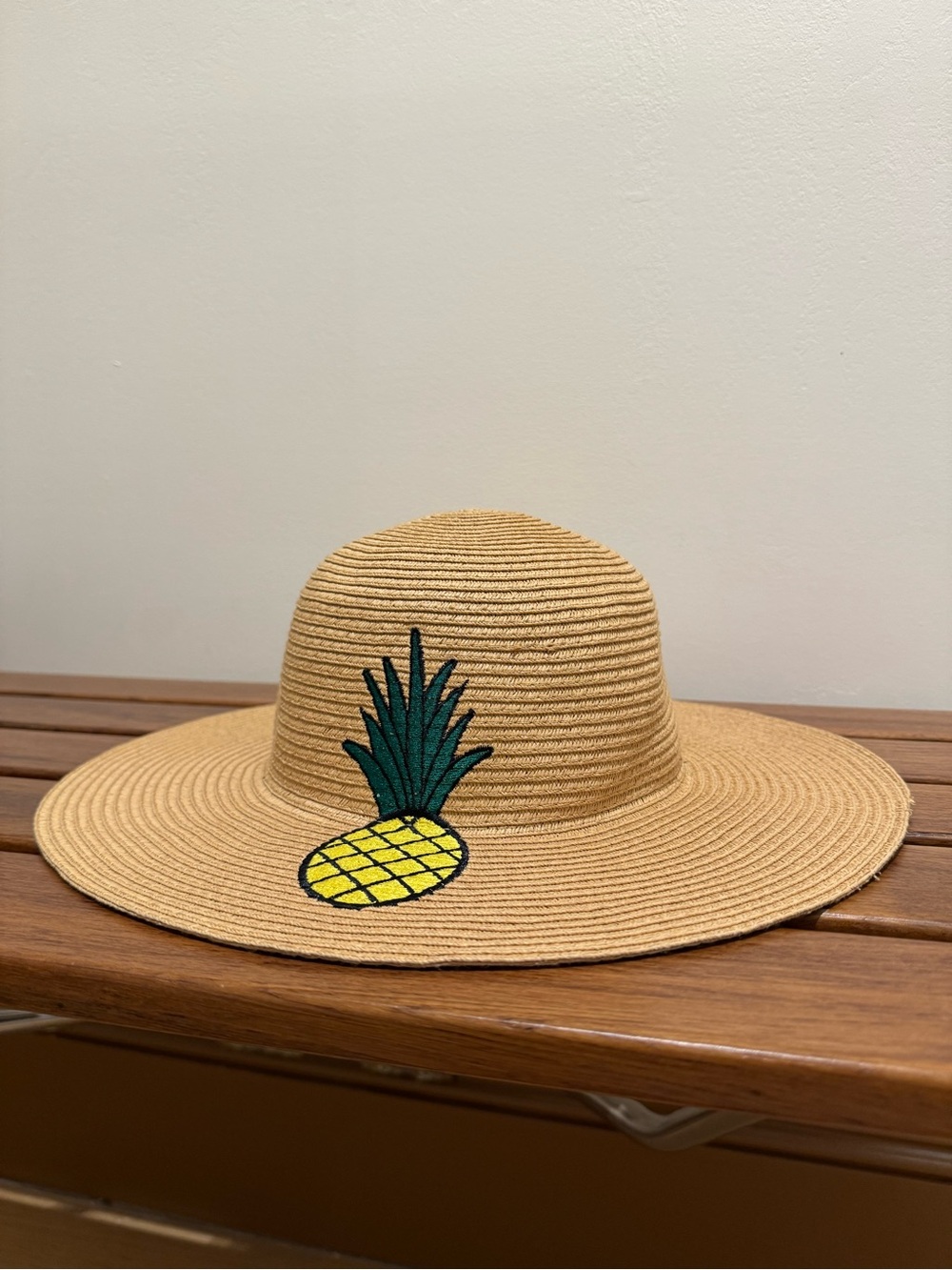Women’s Pineapple Sun Hat - Yellow & Green